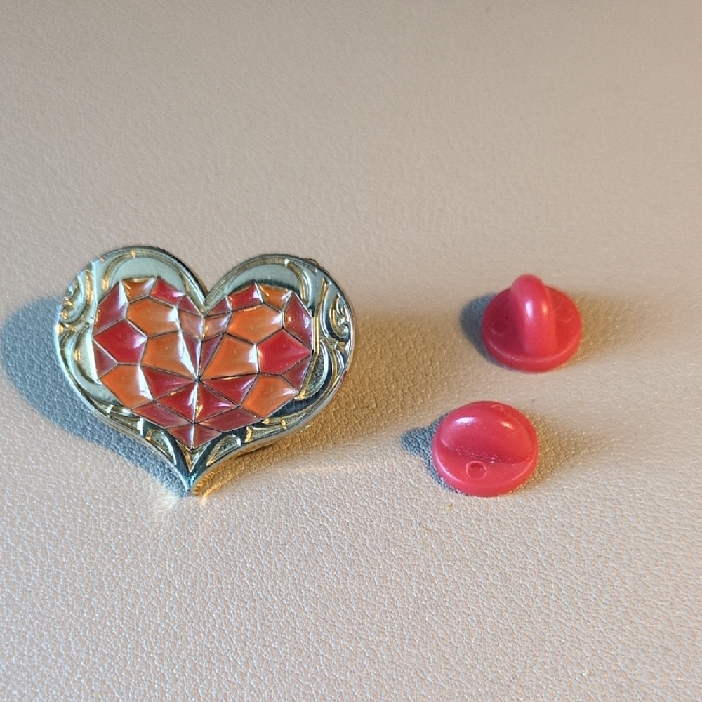 Zelda Heart Container Enamel Pin